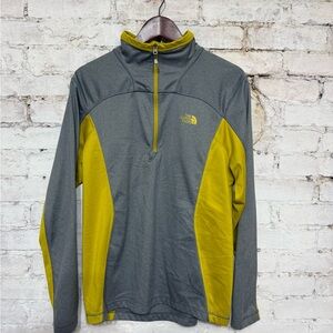 The North Face Men's Gray and Yellow Jacket